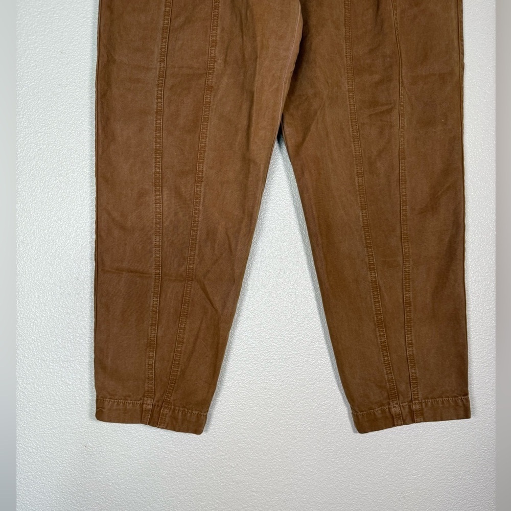 NWOT Joie Brown Elettra Straight Leg Barrel Pants‎ Size 6 Cotton Blend L10 - Picture 9 of 11